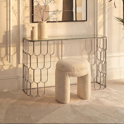 Pino Silver Console Table