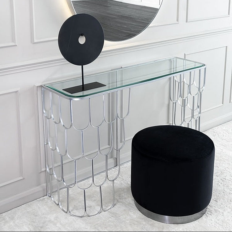 Pino Silver Console Table