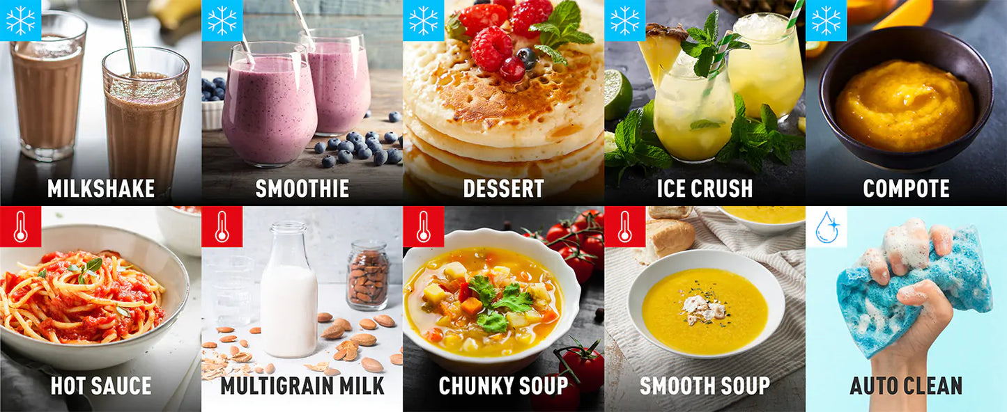 Tefal PerfectMix Cook Blender & Cooker - Stainless Steel / Black