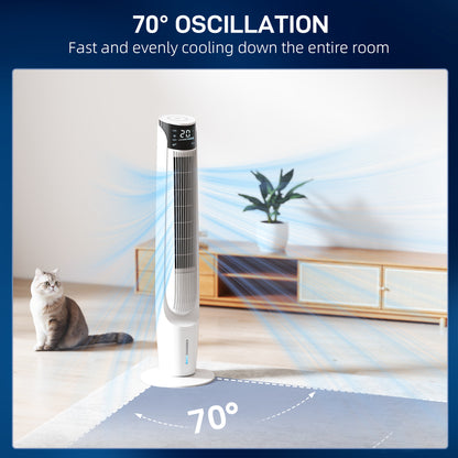 Air Cooler Ice Cooling Fan for Bedroom, Living Room, White