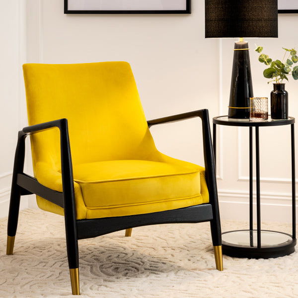 Porter Armchair Mustard