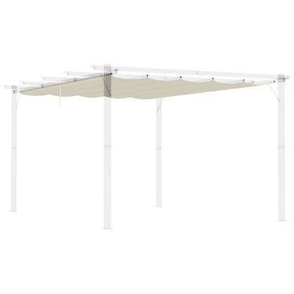 Pergola Shade Cover Replacement Canopy for 4 x 3(m) Pergola, Cream