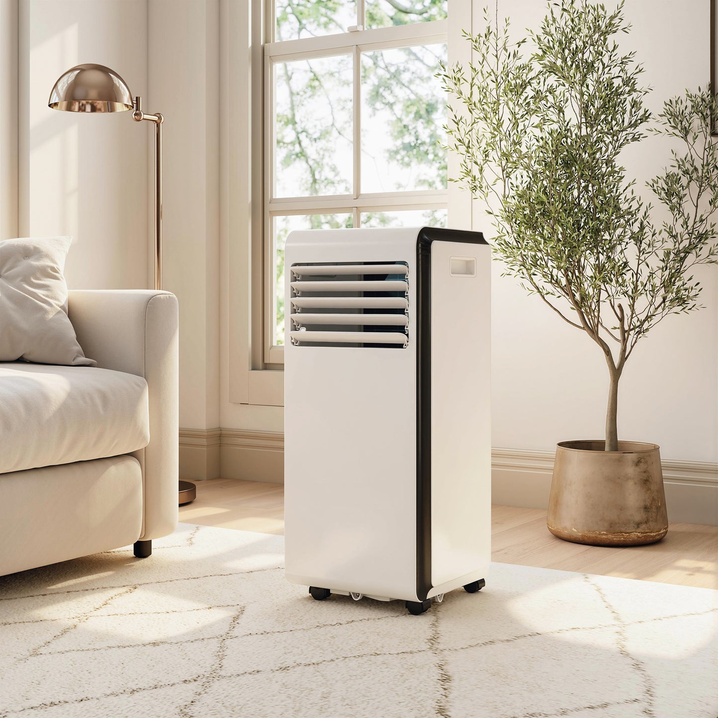 4-in-1 Portable Air Conditioner 7000 BTU Air Conditioning Unit White