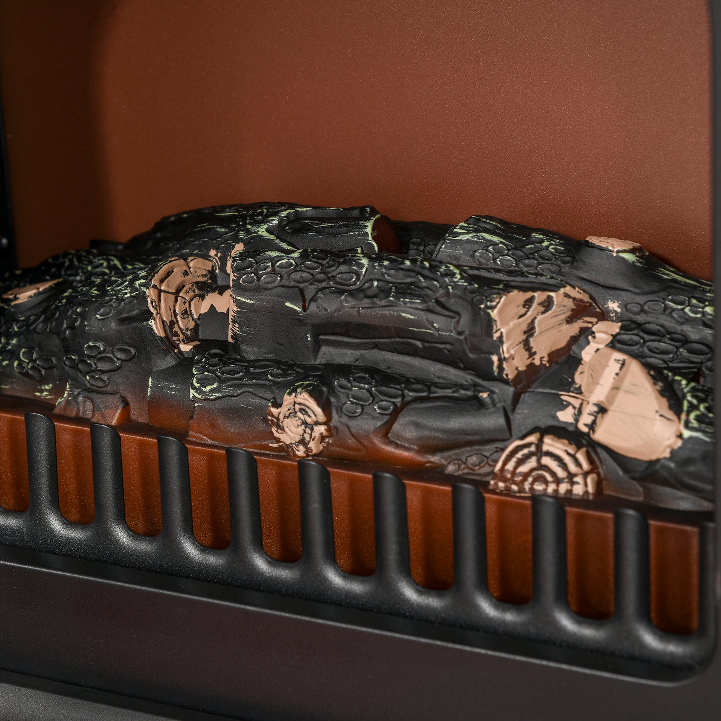 Fireplace Stove Heater Log Burning Flame Electric 950/1850W Living Room