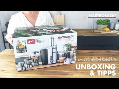 Gastroback Design Multi Juicer Digital
