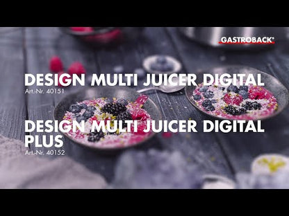 Gastroback Design Multi Juicer Digital