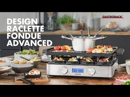 Gasrtoback Design Raclette-Fondue Advanced Plus