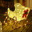 Light Up Reindeer & Sleigh Christmas Decoration w/ 170 LED Lights