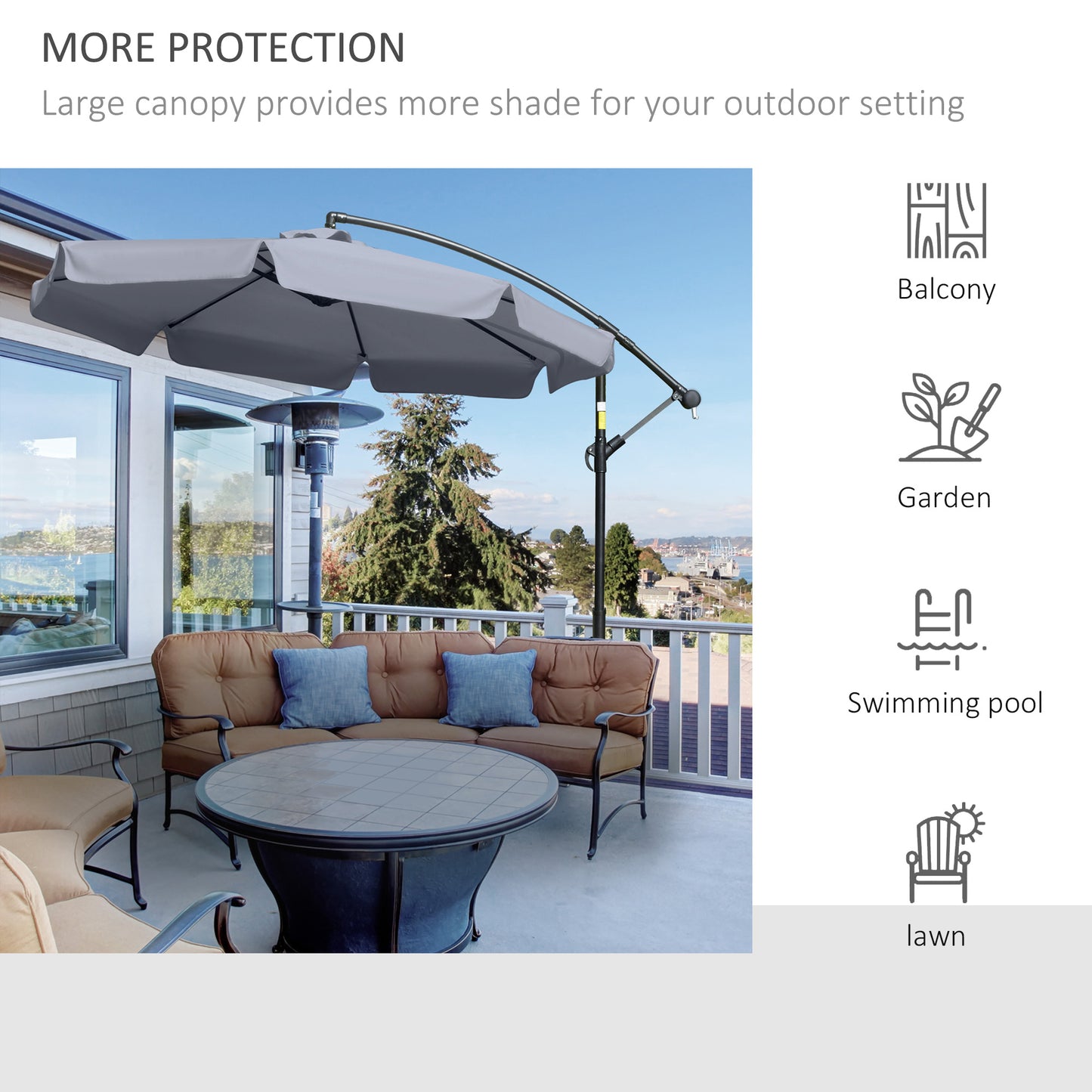 Patio Offset Umbrella