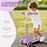 Kids 3 Wheel Scooter for 2-6 Years Old w/ Adjustable Height, Purple