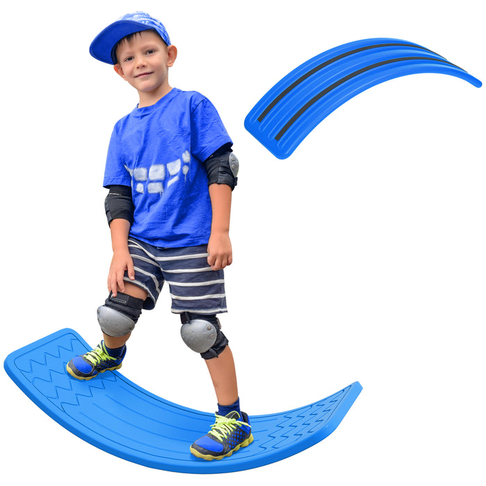 Balance Board, Kids Wobble board for 3-6 Years, Dark Blue