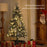 5ft Artificial Christmas Tree with LED Lights and Blue Decorations