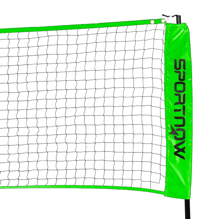 Badminton Net Set, Height Adjustable Net for Pickleball Volleyball