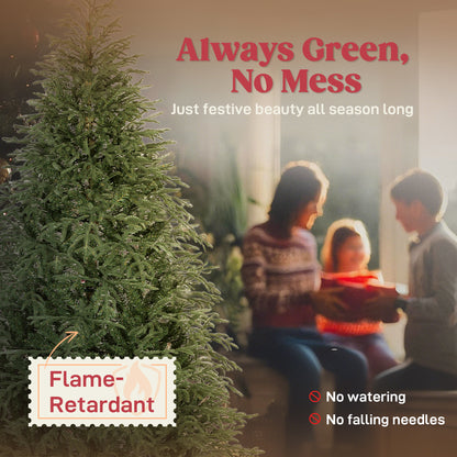 7 ft Christmas Tree, Full Spruce Xmas Tree, Easy Assembly