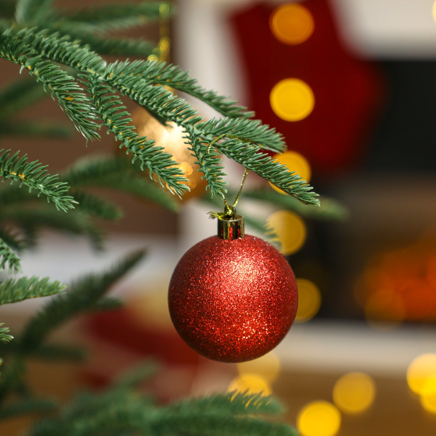 7 ft Christmas Tree, Full Spruce Xmas Tree, Easy Assembly