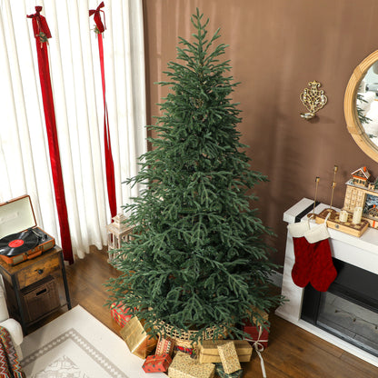 7 ft Christmas Tree, Full Spruce Xmas Tree, Easy Assembly