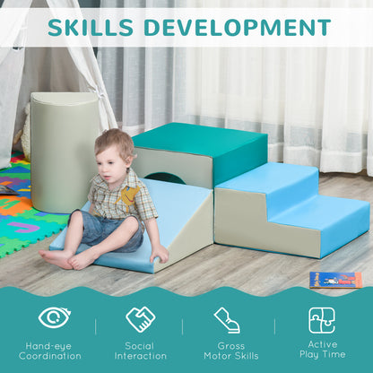 4-Piece Soft Play Set, Baby Foam Block, For Ages 1-3 Years