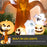 7.9FT Inflatable Halloween Ghost Tree w/Pumpkins, Ghosts, Tombstone