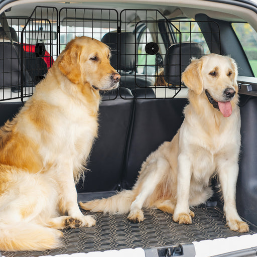 Dog Guard for SUVs, Vehicles, Vans, Car Barrier with Adjustable Width