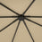 3 x 3(m) Gazebo Canopy Replacement Cover with Drain Holes, Beige