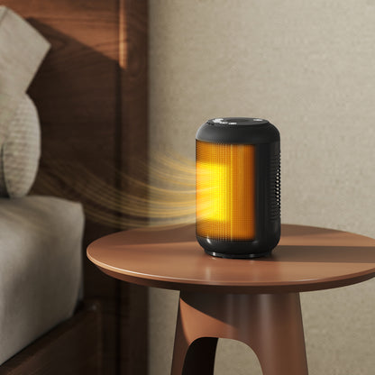 Ceramic Electric Heater, 1500W Fan Space Heater, Black