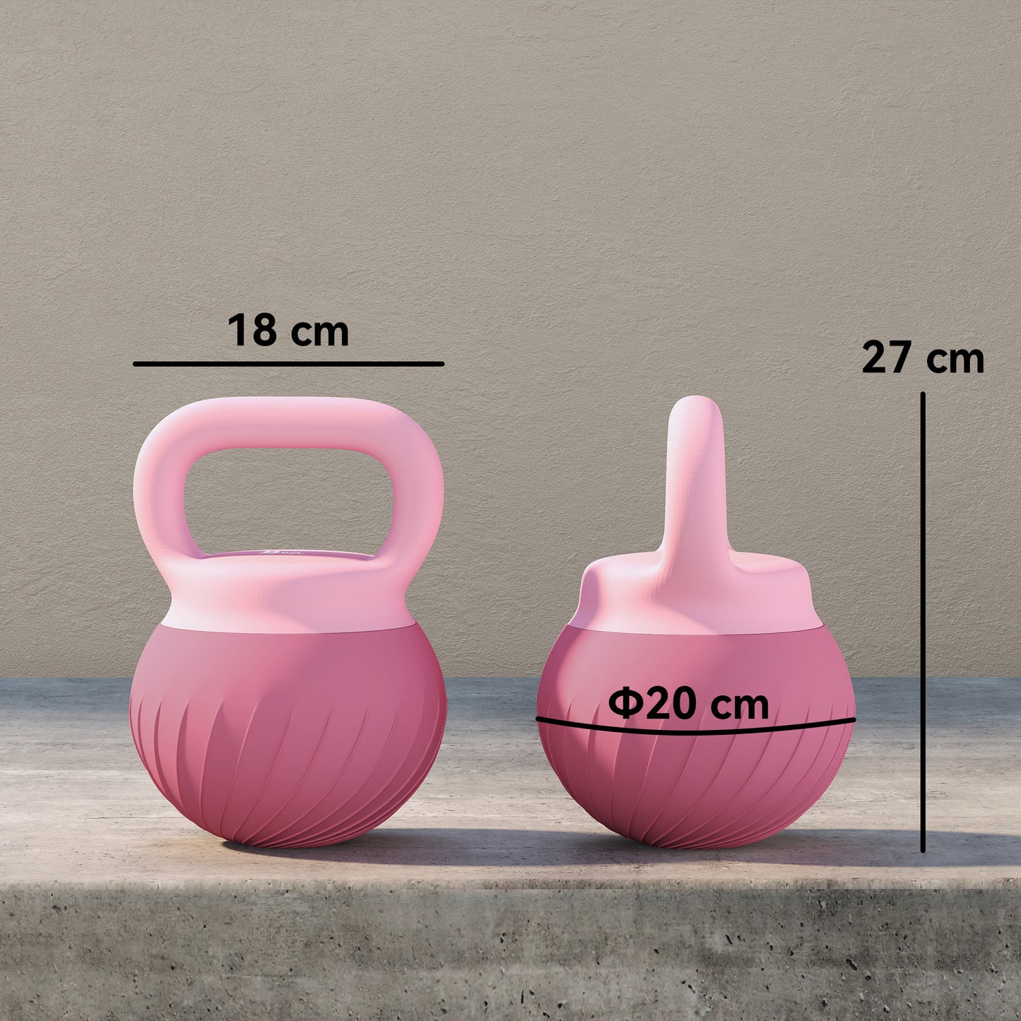 Soft Kettlebell, 6kg Kettle Bell with Anti-Slip Grip for Home Gym