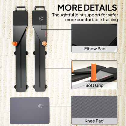 Push Up Board Set of 2, Portable Press Up Board for Home Gym