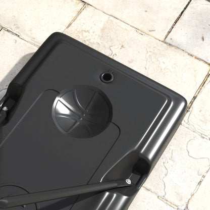 2.35-3.05m Basketball Hoop and Stand with Weighted Base and Wheels