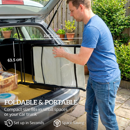 Folding Reclining Garden Chairs Set of 2 with Footrest, Light Grey