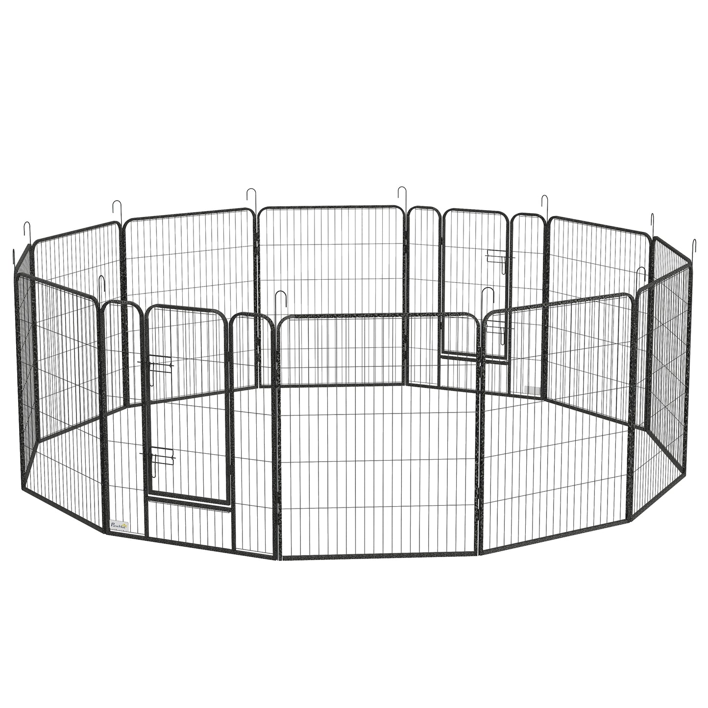Heavy Duty Puppy Play Pen, 12 Panels Pet Exercise Pet, Pet Playpen for Small, Medium and Large Dogs