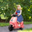 6V Kids Electric Motorbike with Headlight and Music - Pink