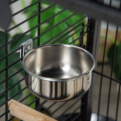 Steel Bird Cage,Large Budgie Cage for Cockatiels and Parakeets