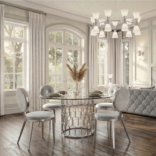 Ravello Dining Chair Silver - Silver
