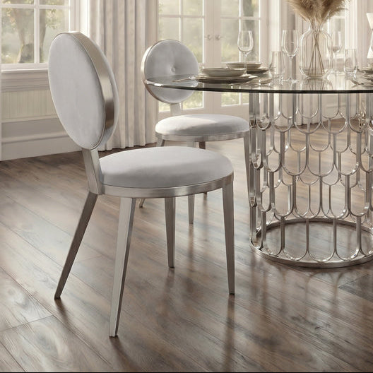 Ravello Dining Chair Silver - Silver