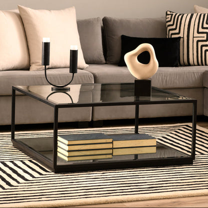 Rippon Black Square Coffee Table