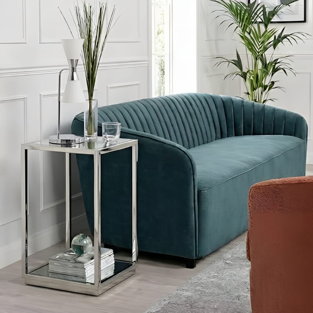 Rippon Silver Square Side Table