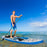 10'6" x 30" x 6" Inflatable Paddle Stand Up Board, Adjustable Aluminium Paddle Non-Slip Deck Board with ISUP Accessories, 320L x 76W x 15H cm