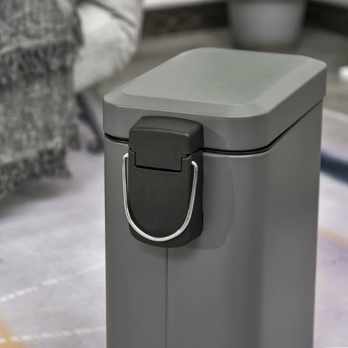 5L Compact Bin with Quiet-Close Lid Pedal Lid