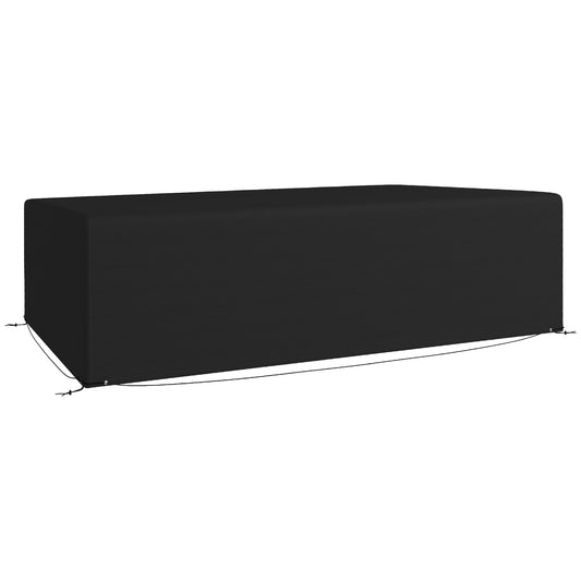 UV Rain Protective Cover or Garden Wicker Rattan Black