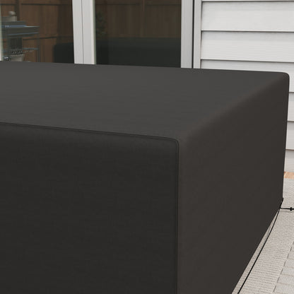 UV Rain Protective Cover or Garden Wicker Rattan Black