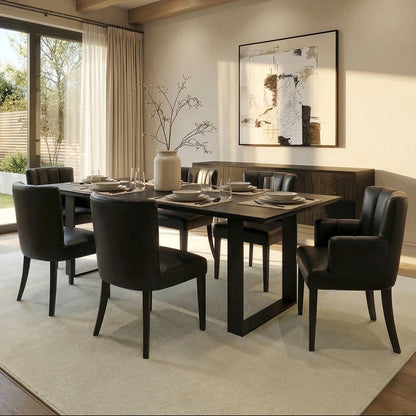 Rocco Black Dining Table