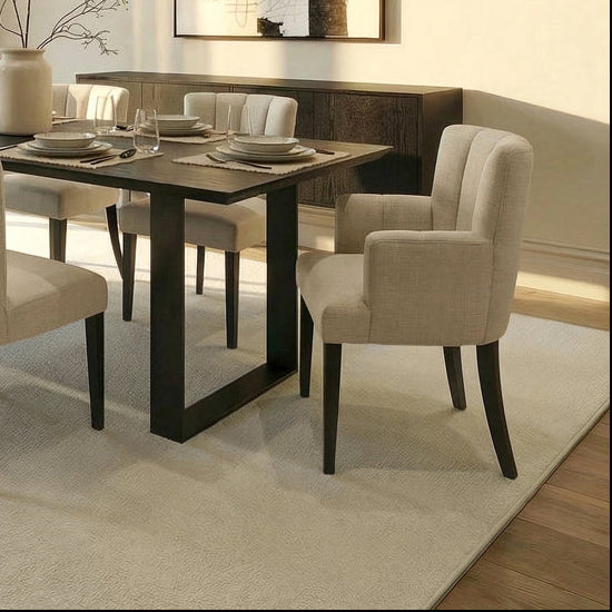 Hatfield Carver Chair - Limestone