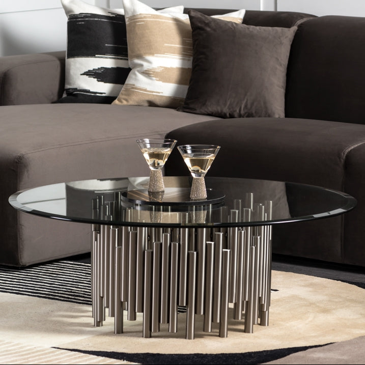 Rubell Silver Coffee Table