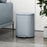 20L Pedal Bin, Metal Kitchen Bin with Soft-close Lid, Grey