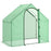 Walk in Greenhouse Garden Grow House with Roll Up Door and Window, 180 x 100 x 168 cm, Green