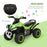 No Power Quad Toddler Ride on Car Foot-to-Floor Sliding Green