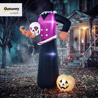 6 FT Halloween Inflatable Skeleton, Halloween Headless Skeleton