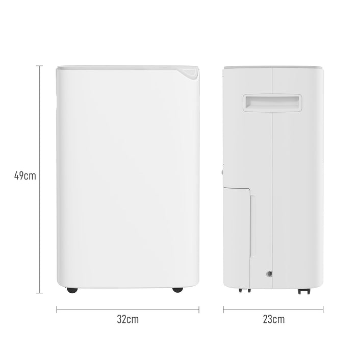 20L/Day Small Dehumidifier for Home Damp Laundry, with 24H Timer