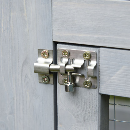 Wooden Cat House with Platforms, Cat Cage for Multiple Kittens