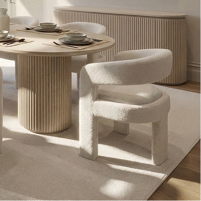 Santini Borg Dining Chair - Ivory